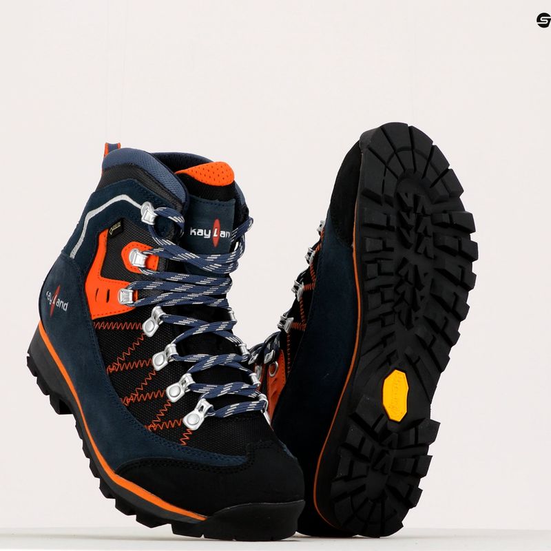Kayland Herren-Trekkingstiefel Plume Micro GTX navy blau 18020070 15