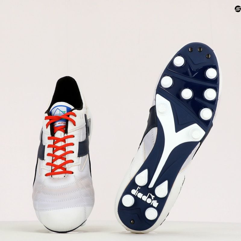 Herren Fußballschuhe Diadora Match Winner RB Italy OG MDPU weiß und blau DD-101.172359-C1494 12