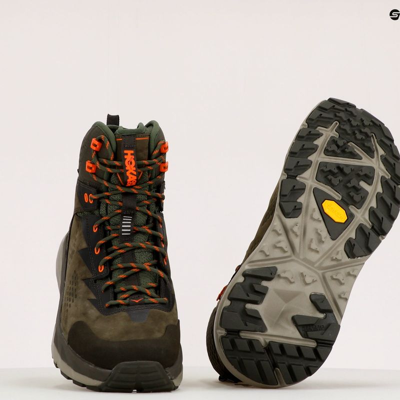 Herren-Trekking-Stiefel HOKA Kaha GTX grün 1112030 9