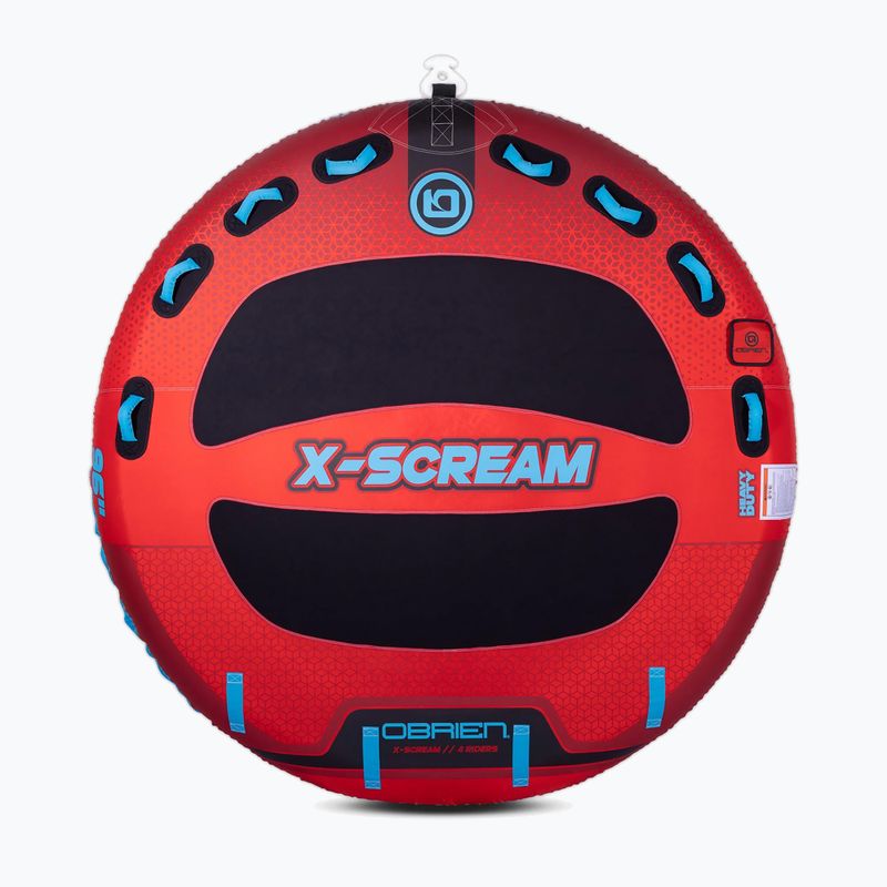 Towable O'Brien X-Scream Boat Tube Red/Blue 2