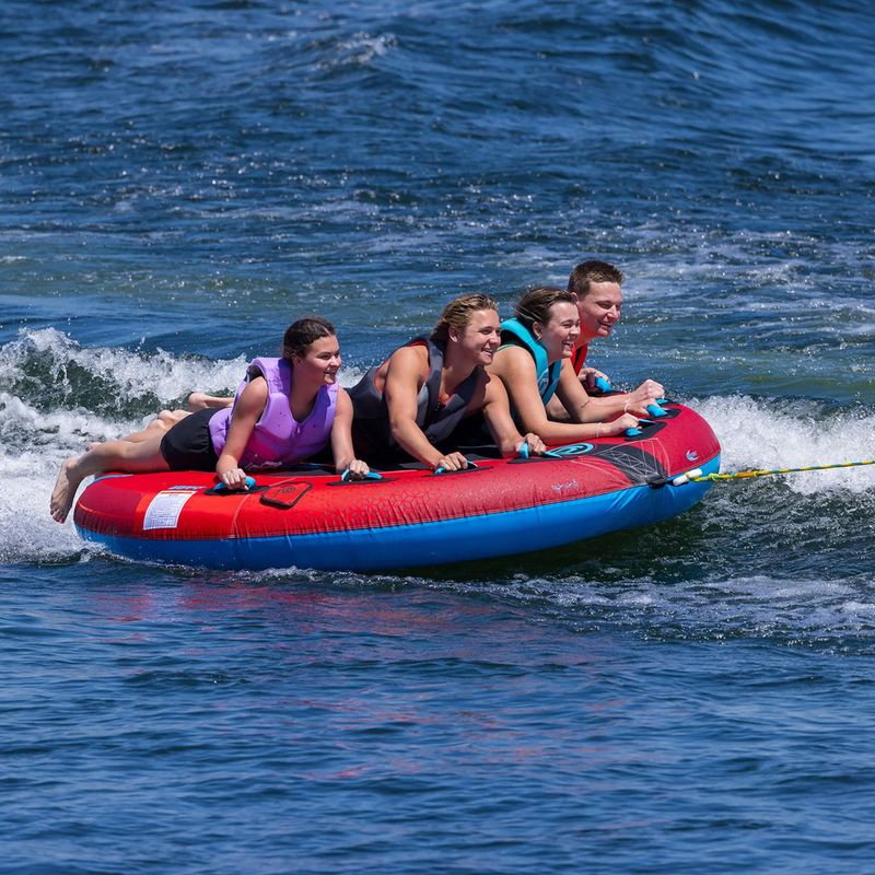 Towable O'Brien X-Scream Boat Tube Red/Blue 7