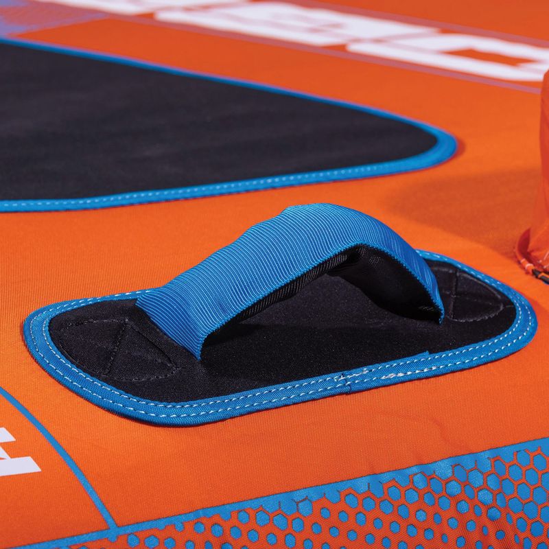 Towable O'Brien Heli 3 Boat Tube Orange / Blue 5