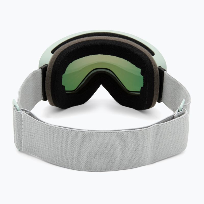 Skibrille Bliz Flow matt light grey/brown red multi/pink 4