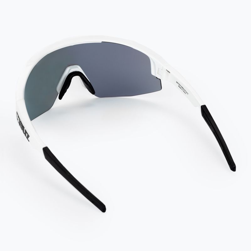 Sonnenbrille Bliz Matrix white/smoke blue multi 2