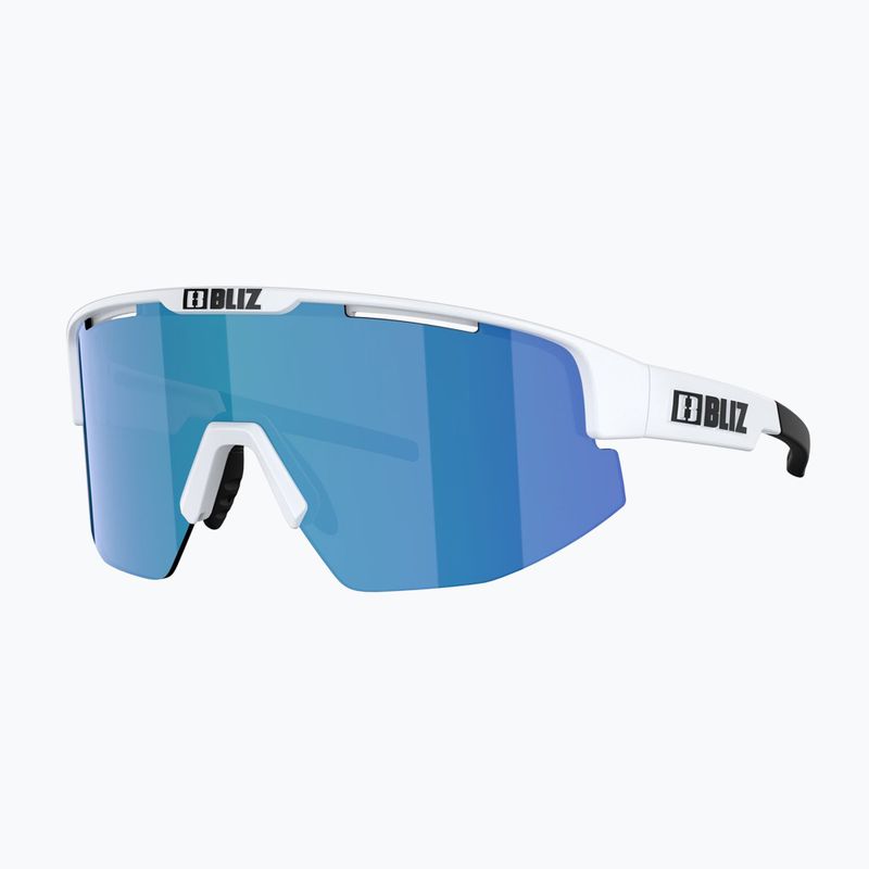 Sonnenbrille Bliz Matrix white/smoke blue multi 7
