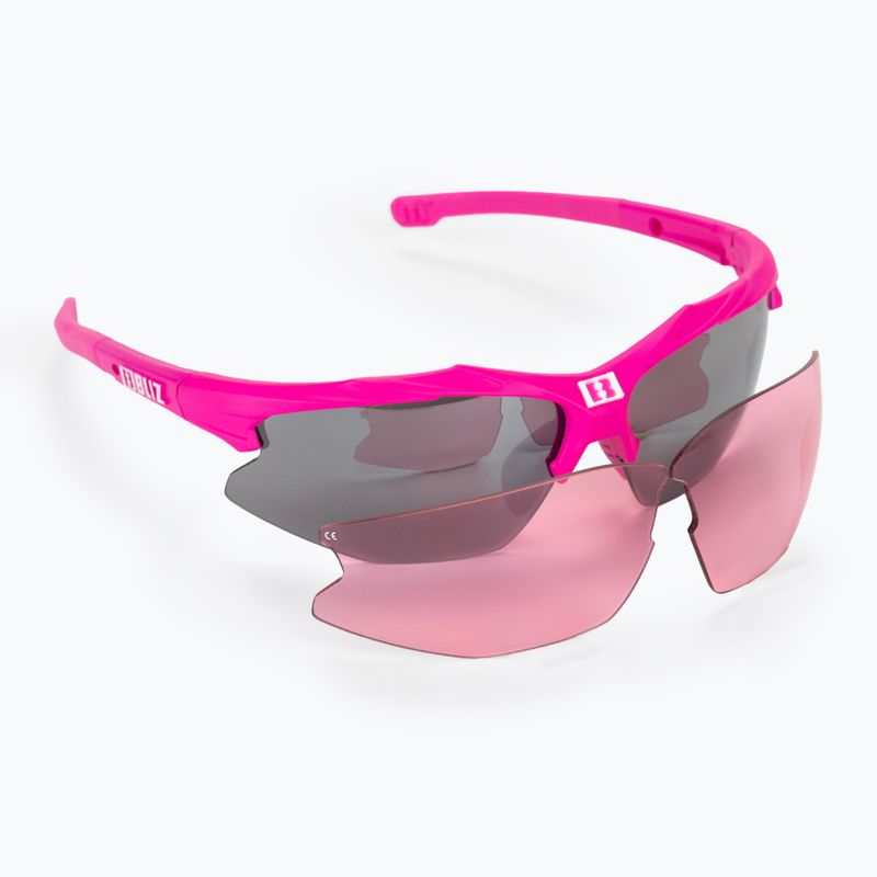 Bliz Hybrid Small Fahrradbrille rosa 52808-41 5