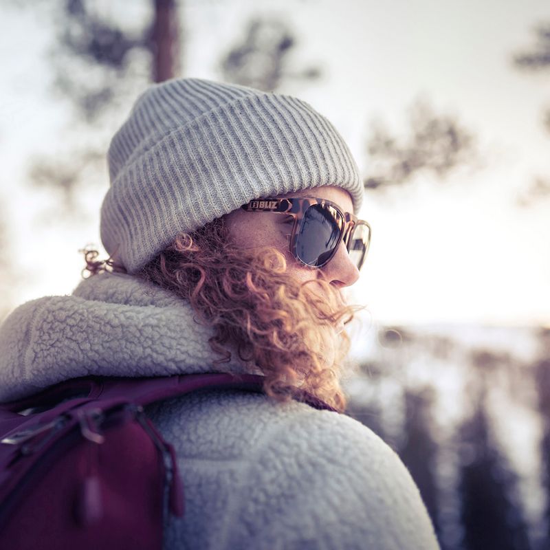 Bliz Ace S3 matt demi braun/rauch Sonnenbrille 12