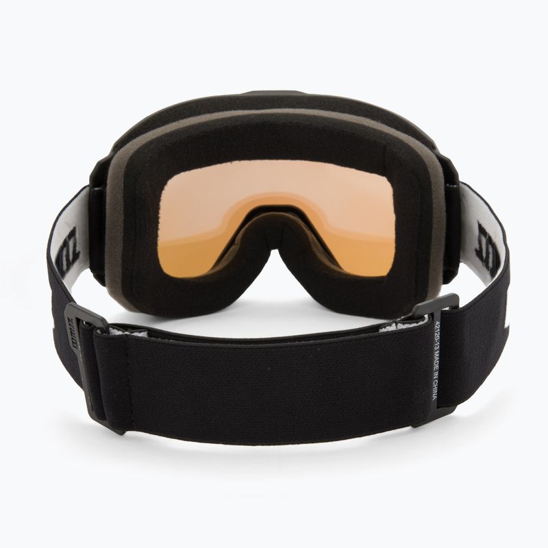 Skibrille Bliz Rave matt black/light orange blue multi 3