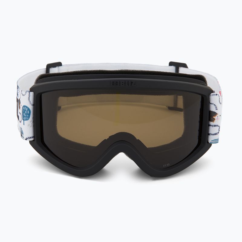 Skibrille Kinder Bliz Pixie Jr black/brown 2