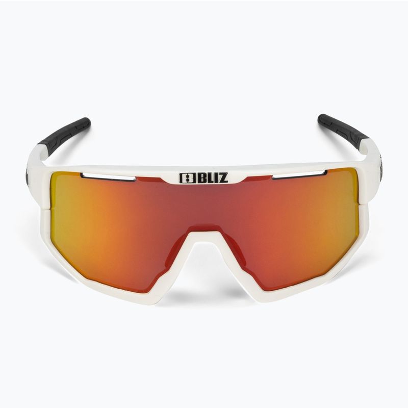 Sonnenbrille Bliz Fusion matt white/smoke red multi 3