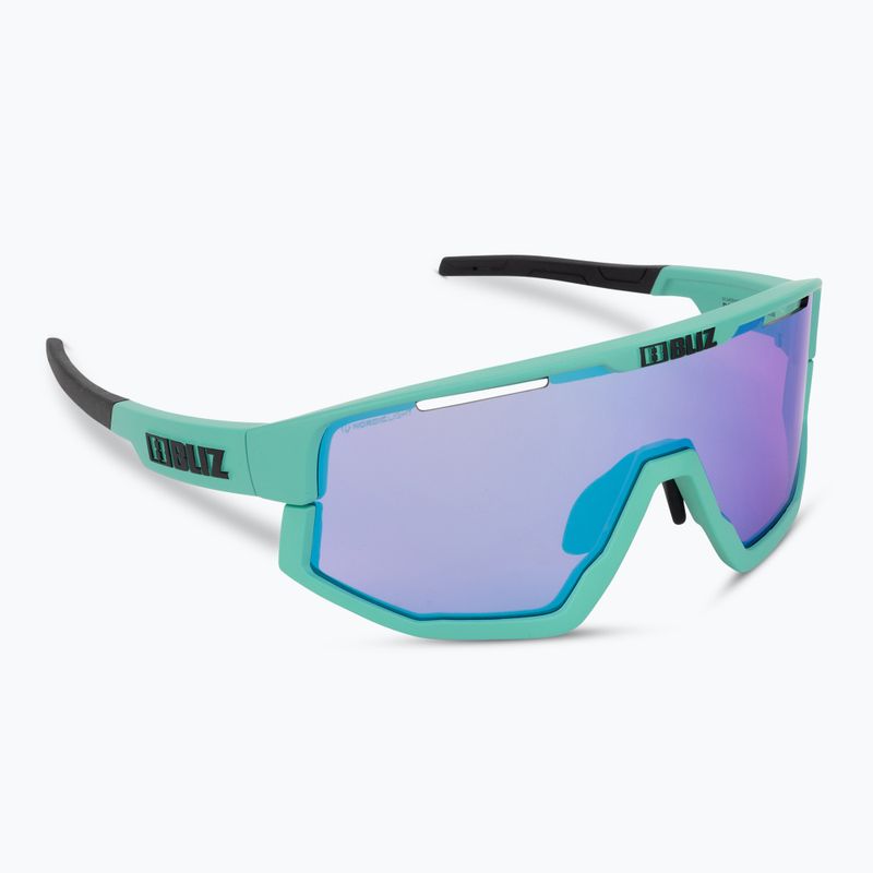 Bliz Fusion Nano Optics Nordic Light S2 Fahrradbrille matt türkis/begonien/violett blau multi 2