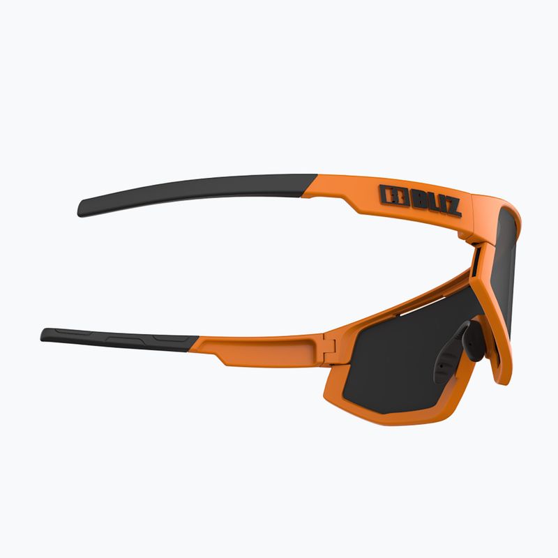 Bliz Fusion S3 matt neon orange/rauch Fahrradbrille 6