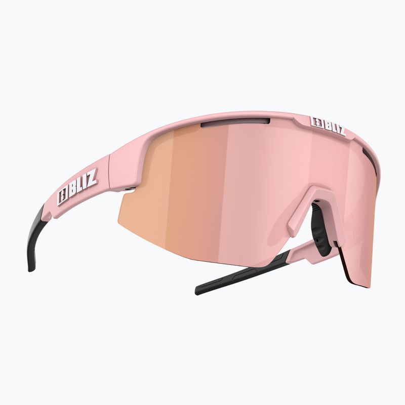 Bliz Matrix Small S3 mattes Puderrosa / Braunrosa Multi 52107-49 Fahrradbrille 5