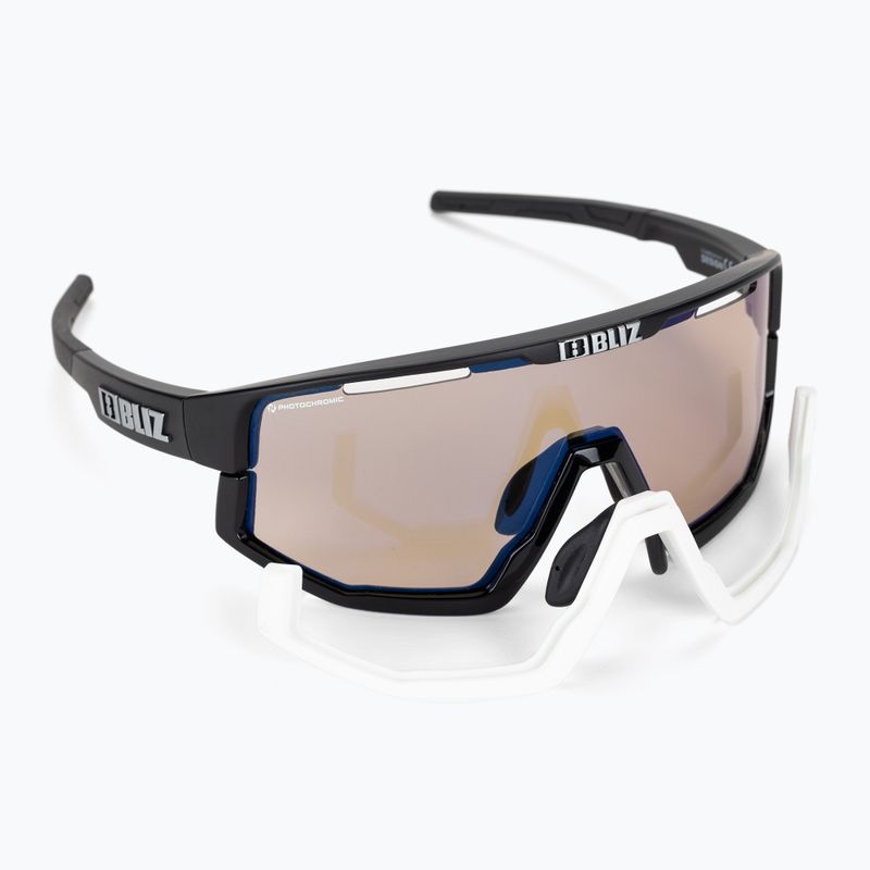 Bliz Fusion Nano Optics Photochromic Fahrradbrille schwarz 52105-13P 5