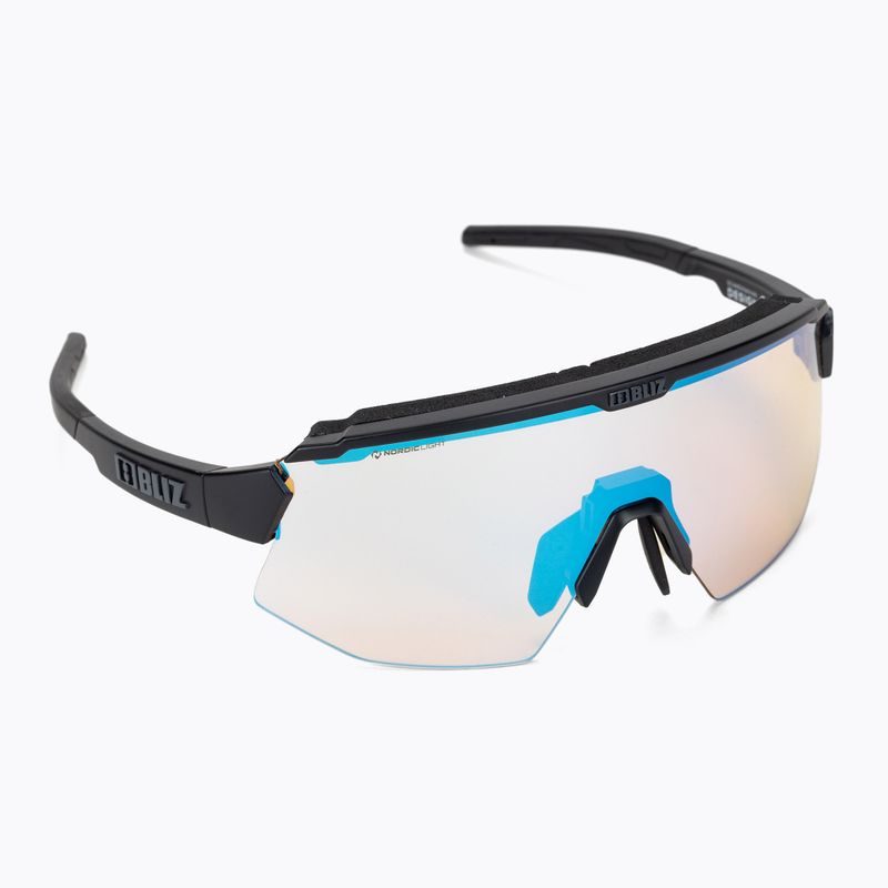 Bliz Breeze Nano Optics Nordic Light Fahrradbrille schwarz 52102-13N