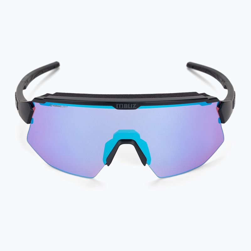 Bliz Breeze Nano Optics Nordic Light Fahrradbrille schwarz 52102-14N 3