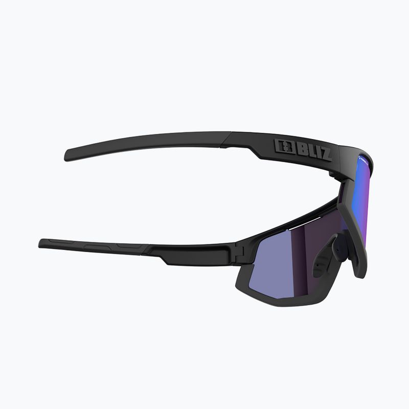 Bliz Vision Nano Optics Nordic Light S2 Fahrradbrille matt schwarz/hell begonia/violett blau multi 6