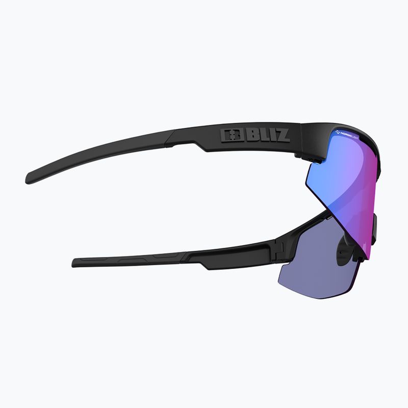 Bliz Matrix Nano Optics Nordic Light S2 Fahrradbrille matt schwarz/begonia/violett blau multi 5