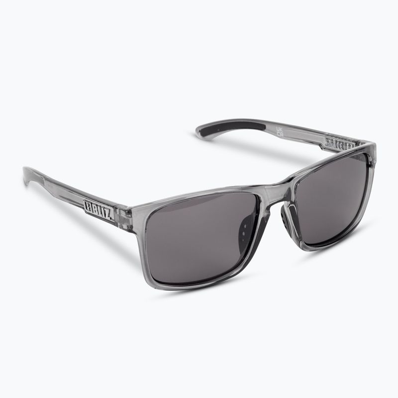 Bliz Luna kristallgrau/rauchfarben Sonnenbrille
