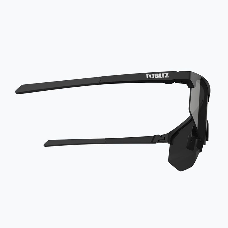 Bliz Hero S3 mattschwarz/rauchsilber verspiegelte Fahrradbrille 5