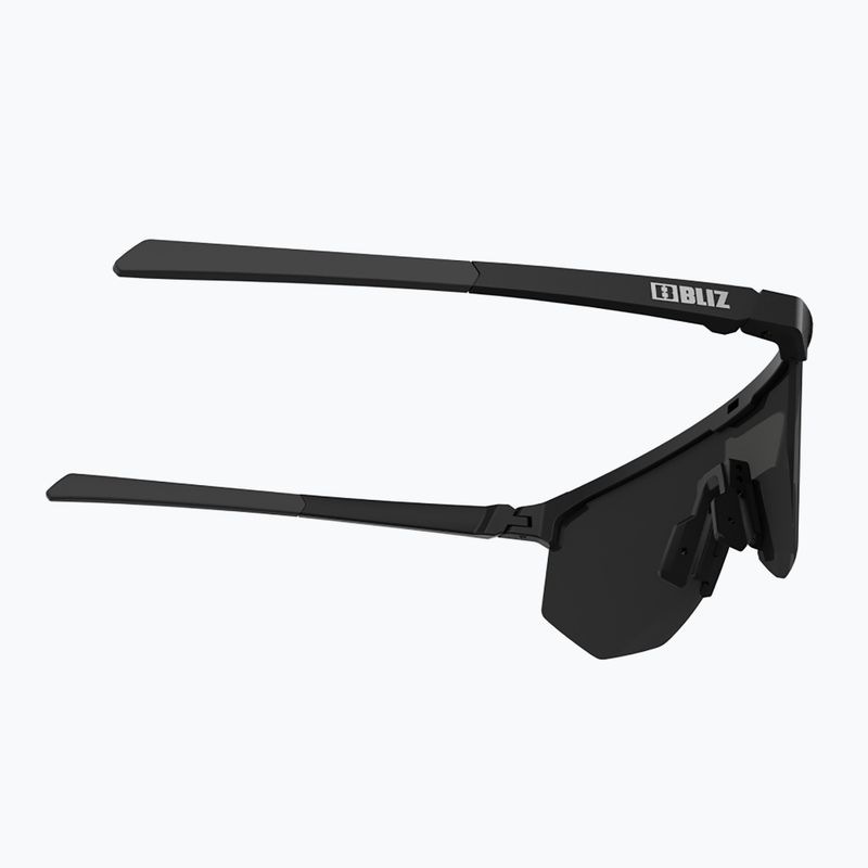 Bliz Hero S3 mattschwarz/rauchsilber verspiegelte Fahrradbrille 6