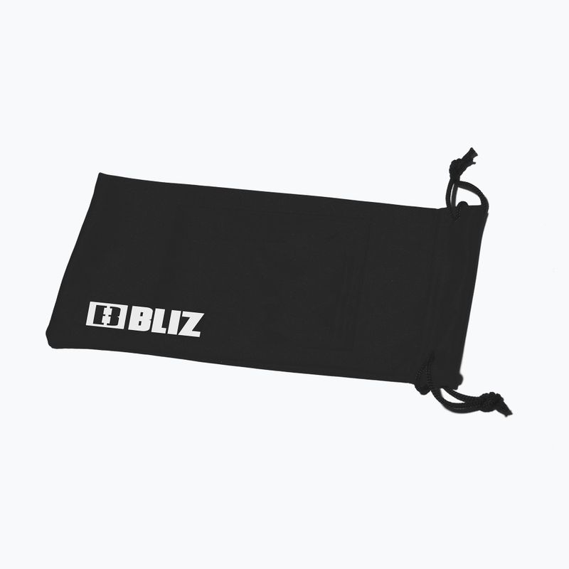 Bliz Hero S3 mattschwarz/rauchsilber verspiegelte Fahrradbrille 7