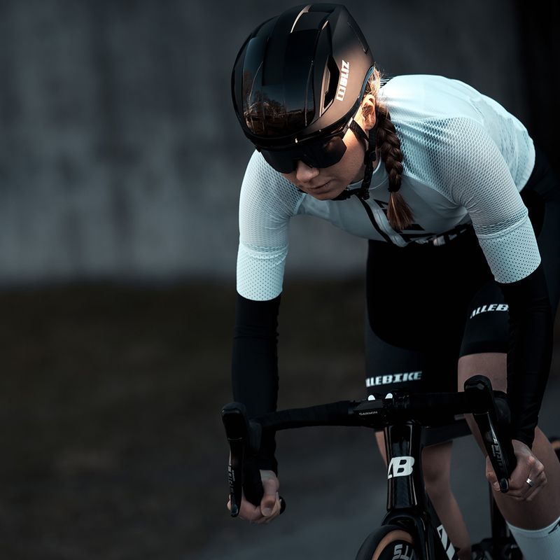 Bliz Hero S3 mattschwarz/rauchsilber verspiegelte Fahrradbrille 9