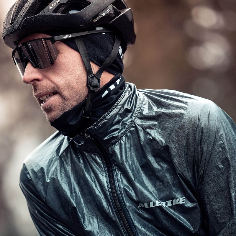 Bliz Hero S3 mattschwarz/rauchsilber verspiegelte Fahrradbrille 10