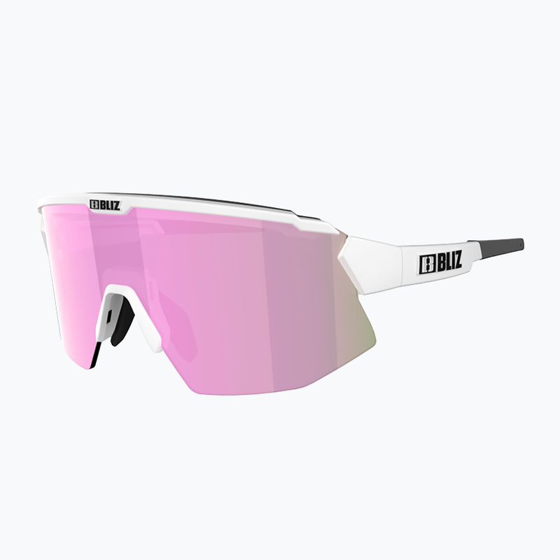 Bliz Breeze Small S3+S0 matt weiß/braun rose multi/klar Fahrradbrille 4