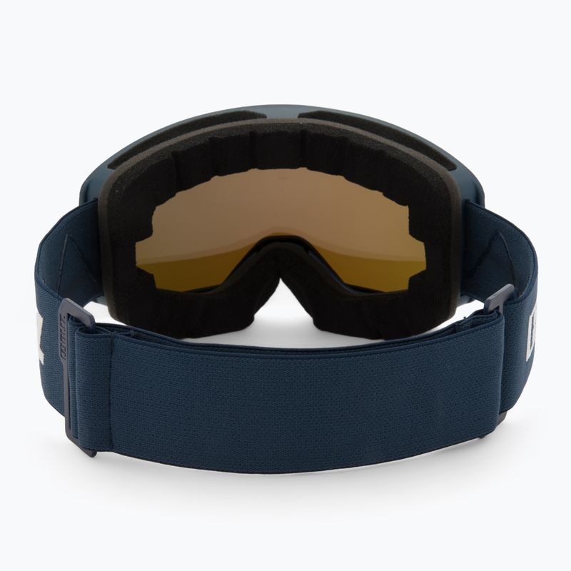 Skibrille Bliz Spark dark blue/brown&blue 3
