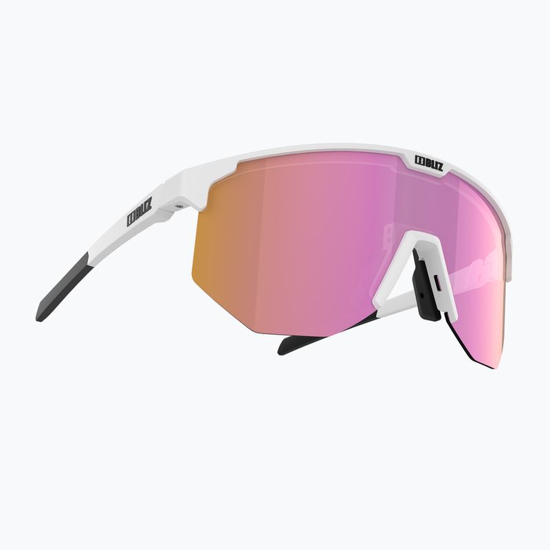 Sonnenbrille Bliz Hero matt white/brown pink multi