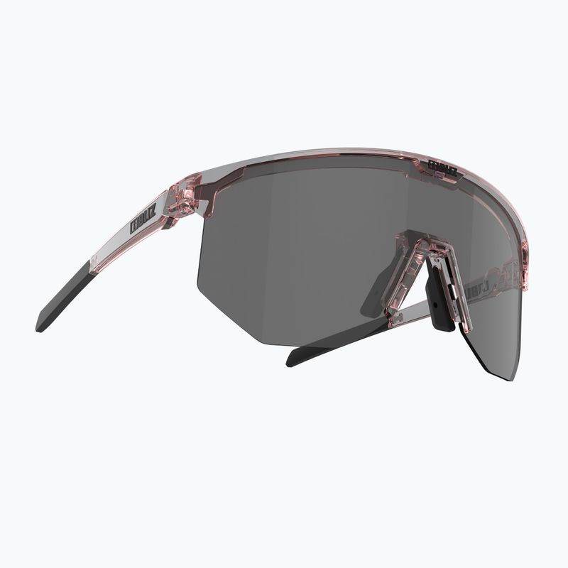 Bliz Hero Small S3 transparent rosa/Rauch Fahrradbrille 2