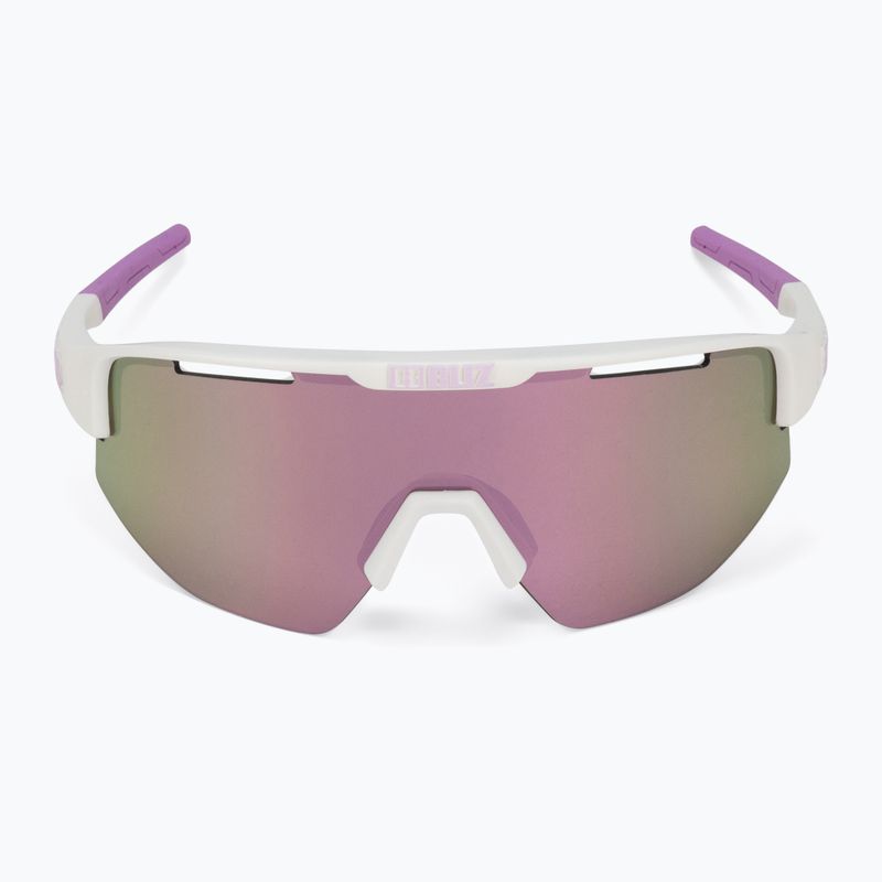 Bliz Matrix S3 matt weiß lila Logo / braun rosa multi 52304-04 Fahrradbrille 3