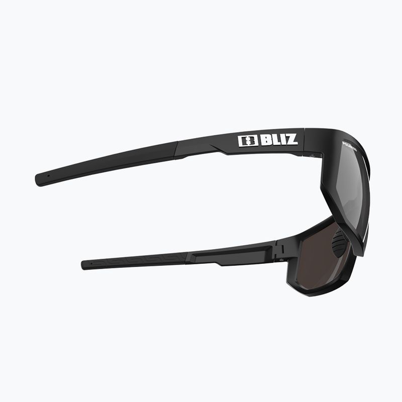 Bliz Arrow Polarized S3 matt schwarz/braun Silber Spiegel Radfahren Brille 5