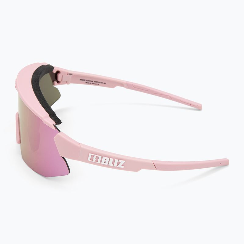 Sonnenbrille Bliz Breeze Small matt powder pink/brown/rosegold multi 5