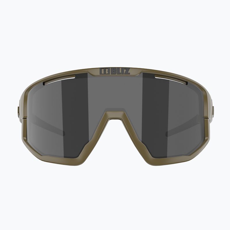 Sonnenbrille Bliz Vision matt camo green/smoke/silver mirror 4