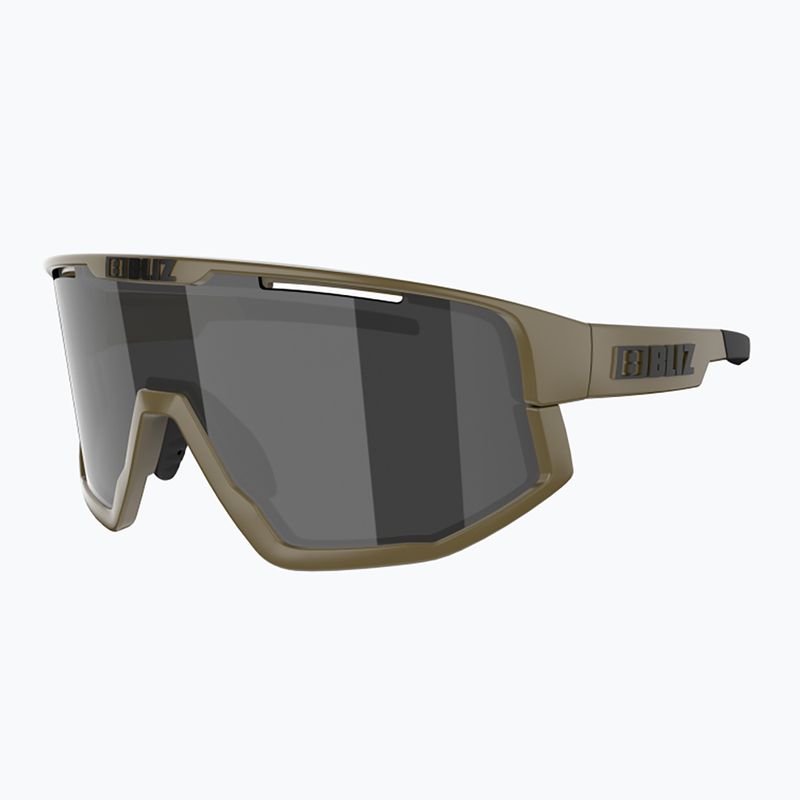 Sonnenbrille Bliz Vision matt camo green/smoke/silver mirror 5