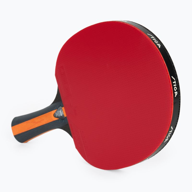 Tischtennisschläger STIGA Vision 4-Star black/red 3