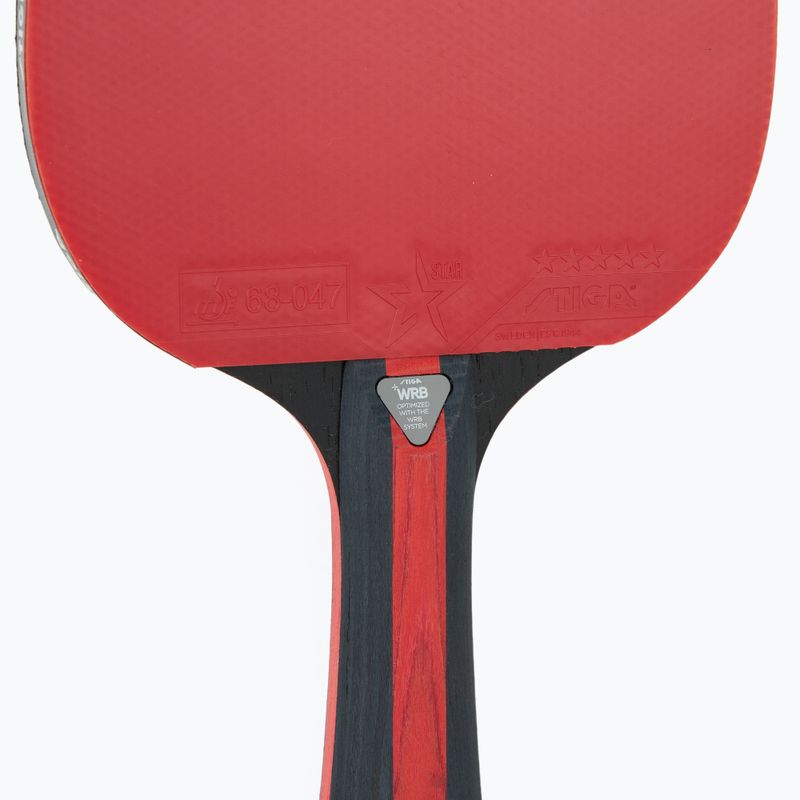 Tischtennisschläger STIGA Prestige 5-Star black/red 5