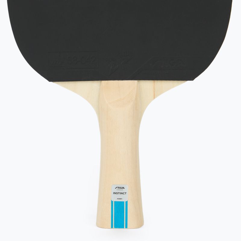Tischtennisschläger STIGA Hobby Instinct black/red 4