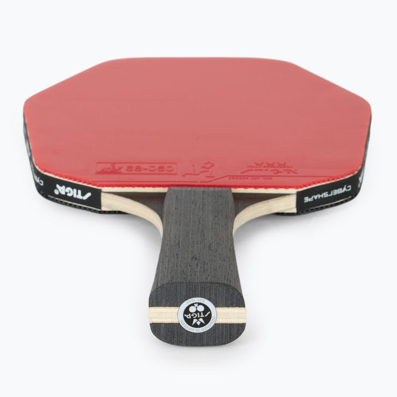 Tischtennisschläger STIGA Cybershape Future 3-Star black/red 2