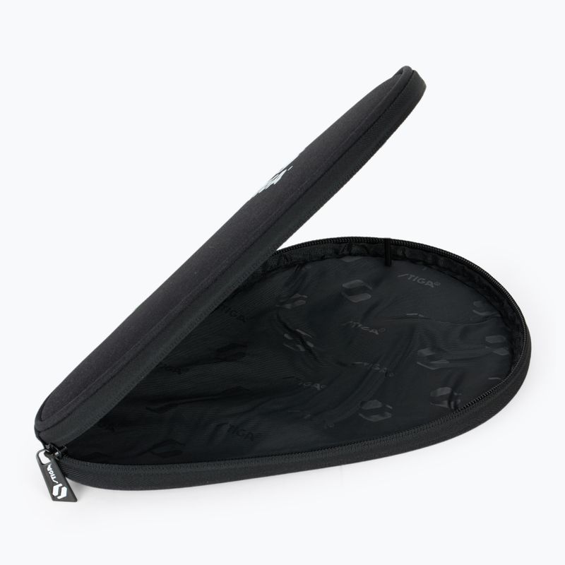 Tischtennis-Schlägerhülle STIGA Eco Rival Batcover black 3