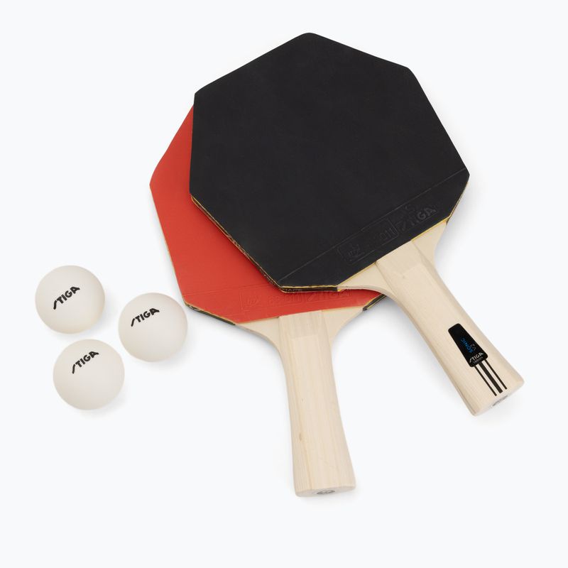 Tischtennisschläger STIGA Sonic V2 Set black 11