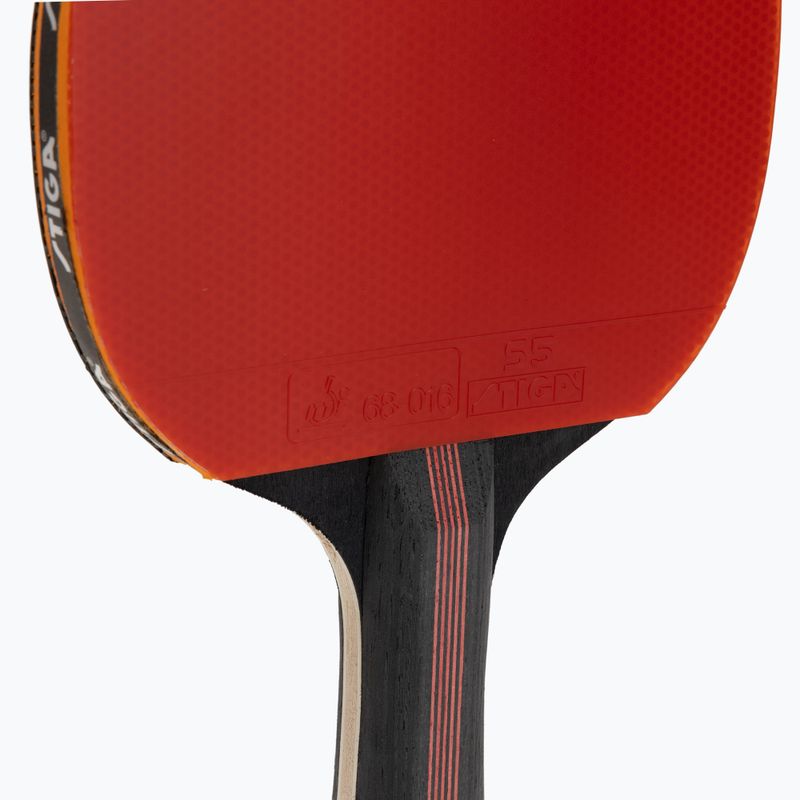 Tischtennisschläger STIGA Flexure V2 5-Star black/red 5