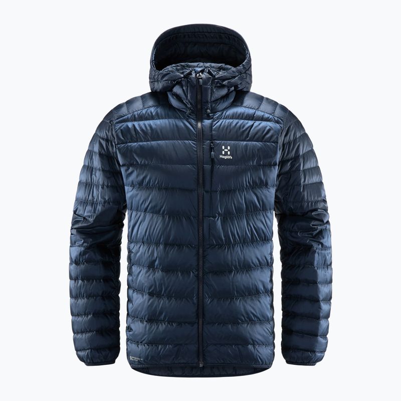 Herren Daunenjacke Haglöfs Roc Down Hood navy blau 604682