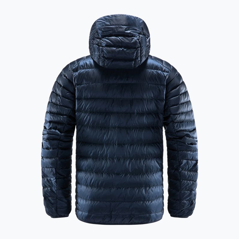 Herren Daunenjacke Haglöfs Roc Down Hood navy blau 604682 2