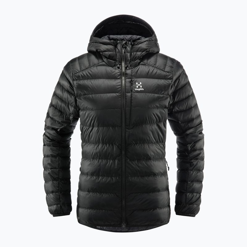 Damen Daunenjacke Haglöfs Roc Down Hood schwarz 604683 6