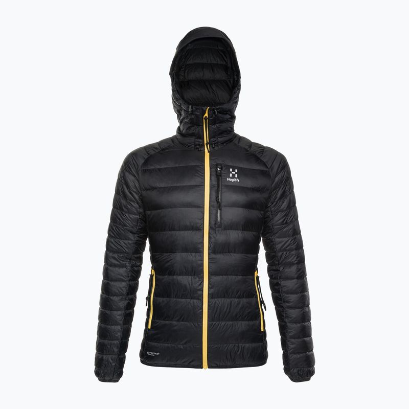 Herren Daunenjacke Haglöfs V-Serie Mimic Hood schwarz 604796