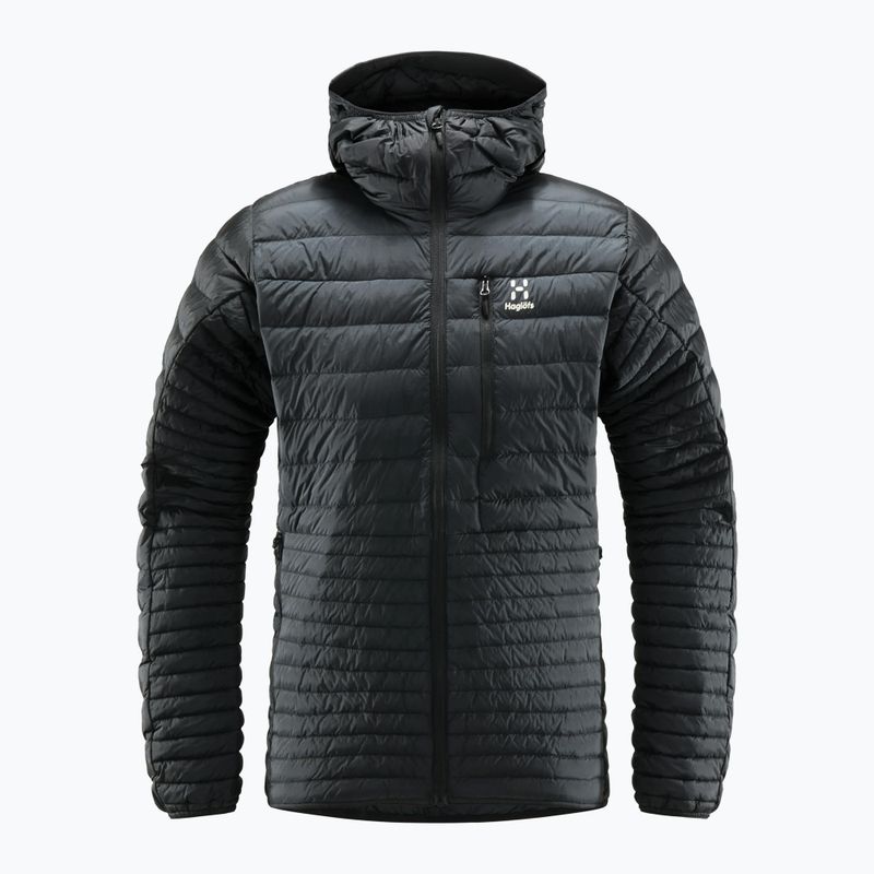 Herren Daunenjacke Haglöfs Micro Nordic Down Hood schwarz 605047