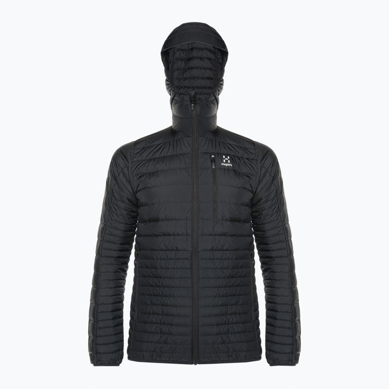 Herren Daunenjacke Haglöfs Micro Nordic Down Hood schwarz 605047 2
